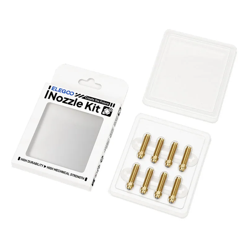 Multi-Size Brass Hardened Steel Nozzle Kit for Centauri Series