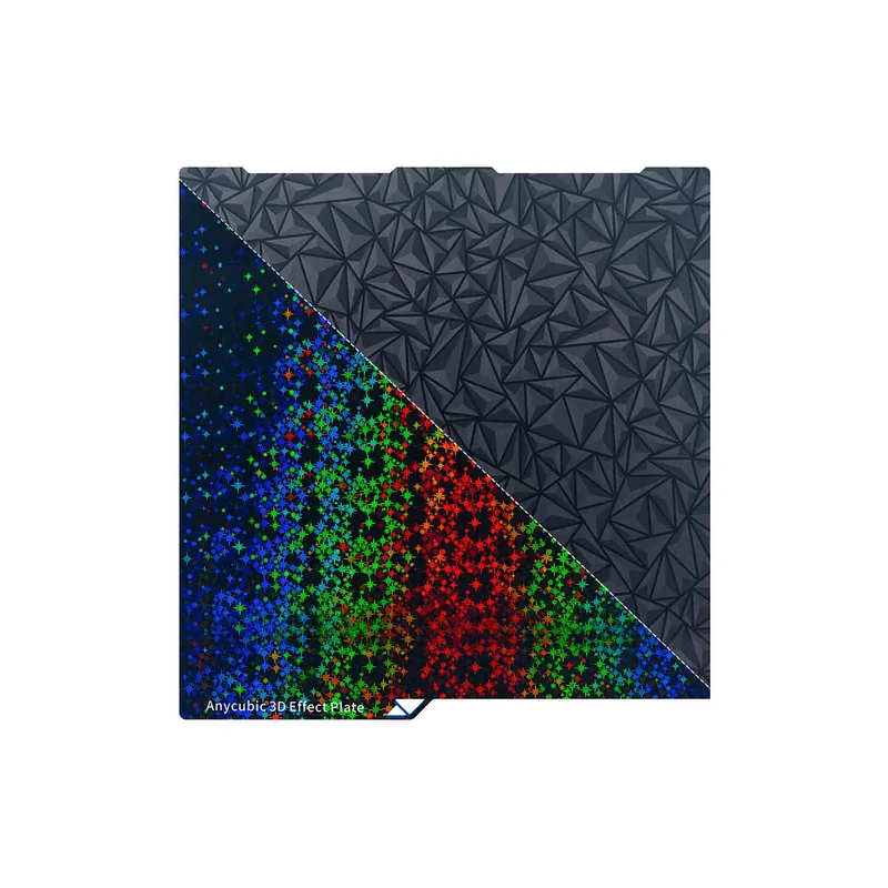 Double-sided 3D Effect Plate
