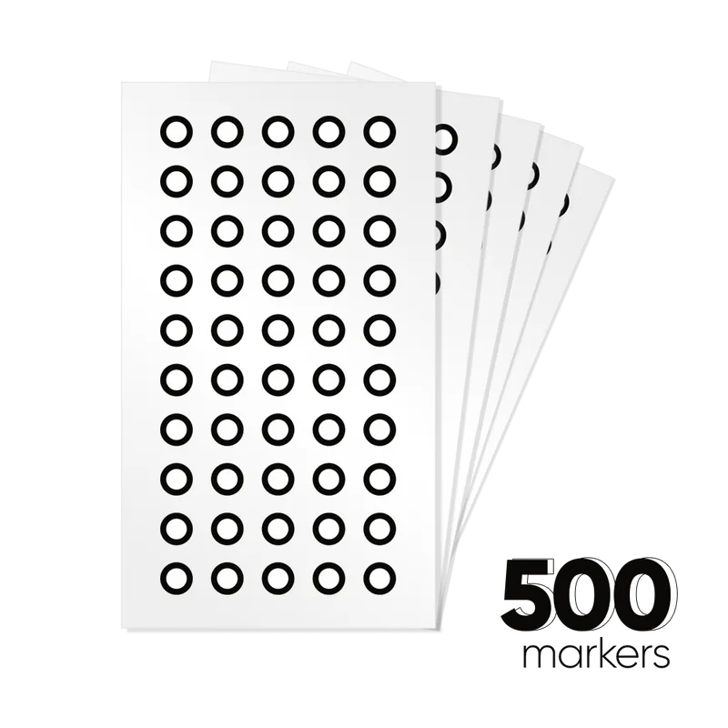Reflective Inner-Diameter Markers 6 mm 500 pcs