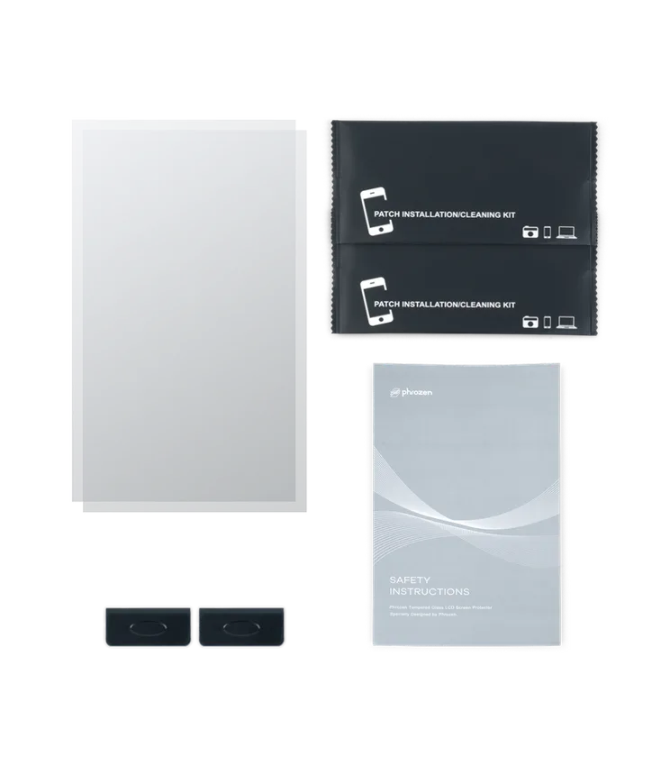 Tempered Glass LCD Screen Protector for Mighty Revo 16K MAX (2 Sets)